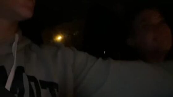 Driving Over The Bridge Having A Laugh