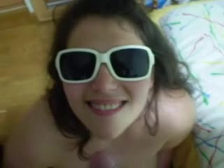 Chubby Ex Laura Blowjob And Facial