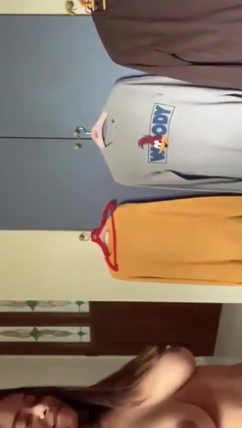 Asian With Tits Riding Dick