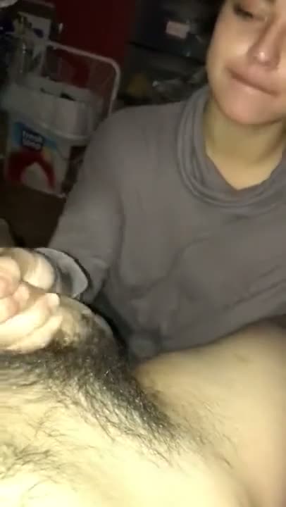 Proudly Swallows His Cum